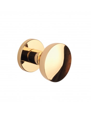 Bouton de porte noir MESA Rond mobile -  poignée design