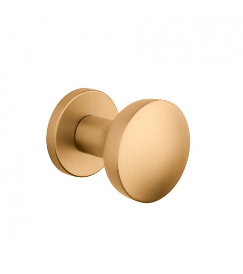 Bouton de porte noir MESA Rond mobile -  poignée design