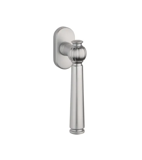 Poignée de fenêtre TUKA chrome satiné en aluminium