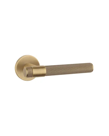 Poignée de porte GLORIA en laiton patine antique — Patine antique mat