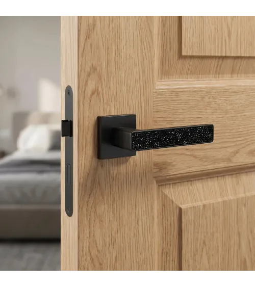 Poignées de porte noires GLAMOUR