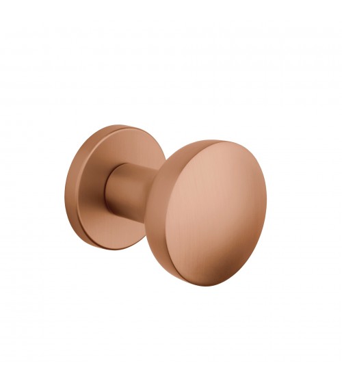Bouton de porte noir MESA Rond mobile -  poignée design