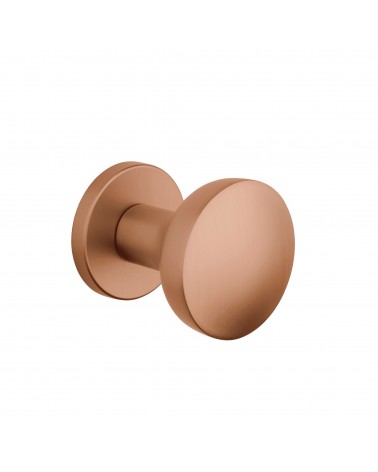 Bouton de porte noir MESA Rond mobile -  poignée design