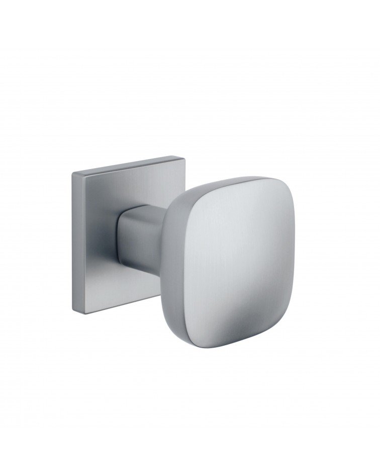 Bouton de porte noire KIAMA carré -  poignée design