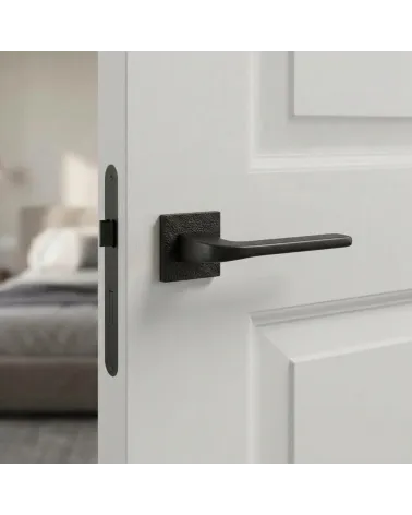Poignée de porte noire TUPAI 4007-T3 - MillaPoignées