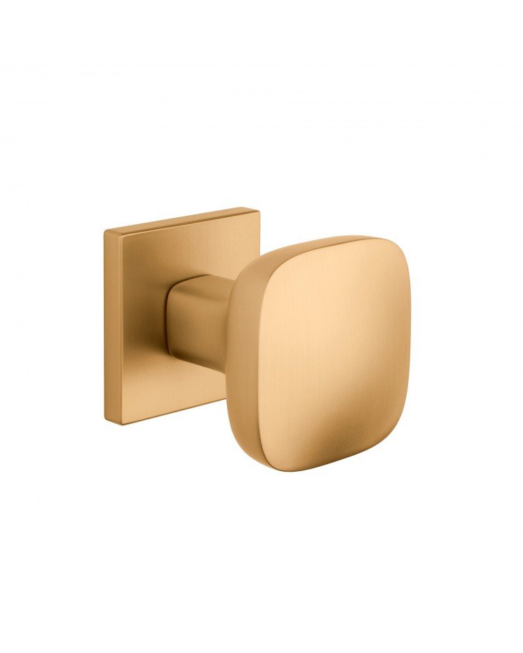 Bouton de porte noire KIAMA carré -  poignée design