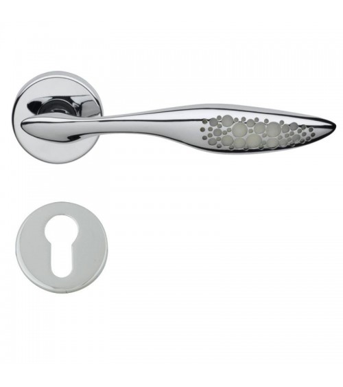 Poignée de porte qui brille Morfeo R à clé I -  quincaillerie design