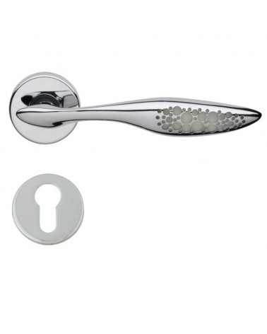 Poignée de porte qui brille Morfeo R à clé I -  quincaillerie design