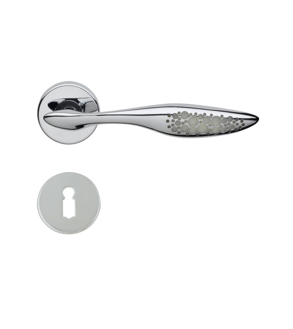 Poignée de porte lumineuse Morfeo R à clé L -  quincaillerie design