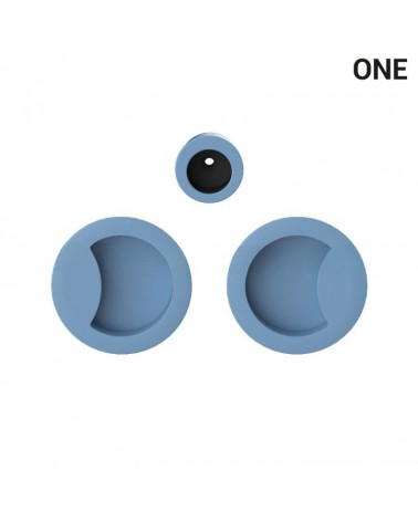 Poignée pour porte coulissante couleur bleu océan Colombo Design Mood One poignée design