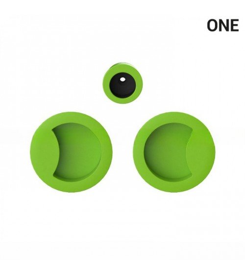 Poignée pour porte coulissante couleur vert Colombo Design Mood One poignée design