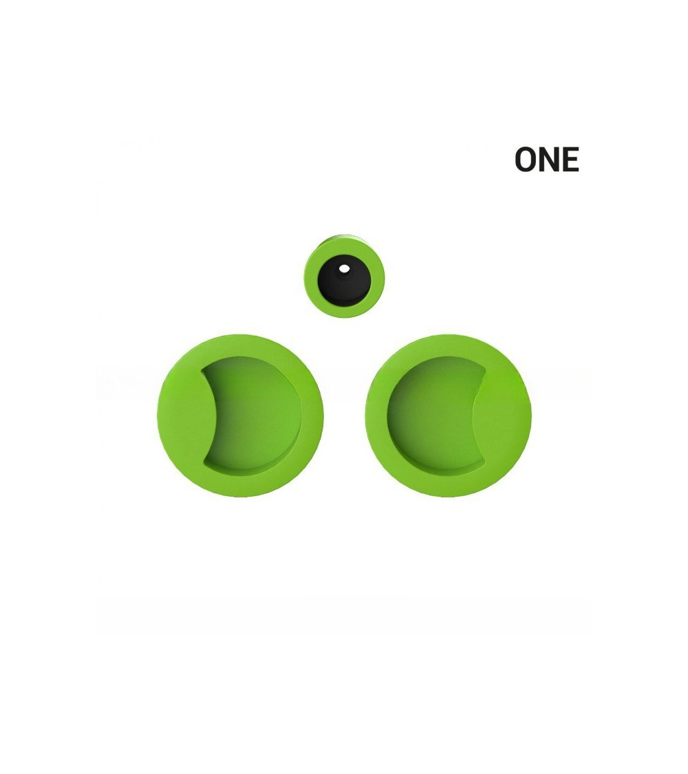 Poignée pour porte coulissante couleur vert Colombo Design Mood One poignée design