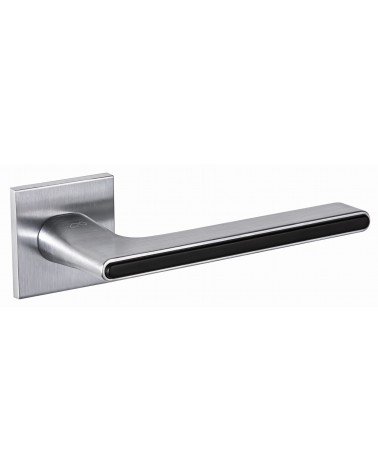 Poignée de Porte Noire et doré Ferrara carré -  poignée design