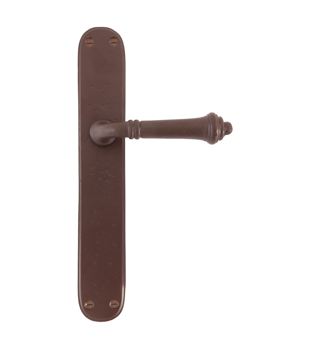 Poignée de porte noire en fer 287 -  quincaillerie design