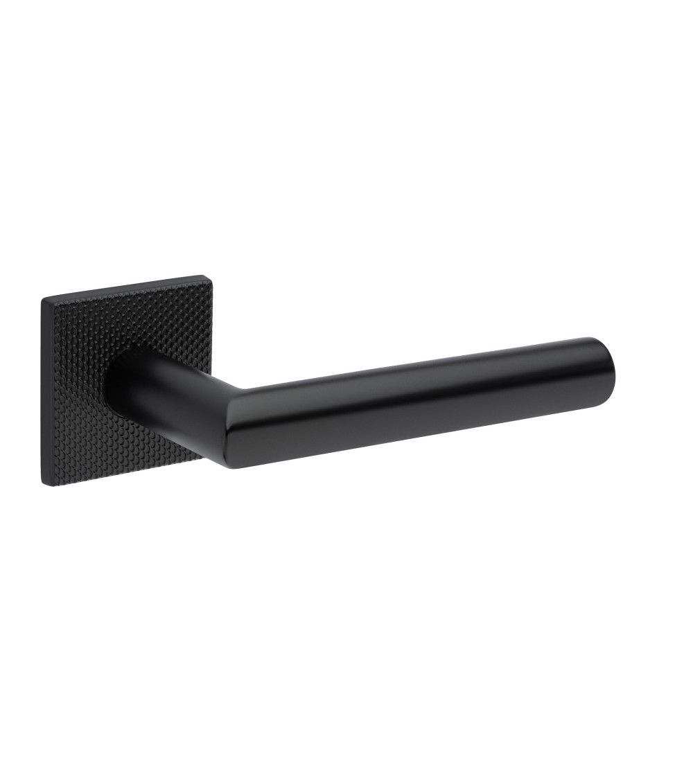 Poignée de porte sur plaque carrée TUPAI 4002-T2 poignée design couleur 1