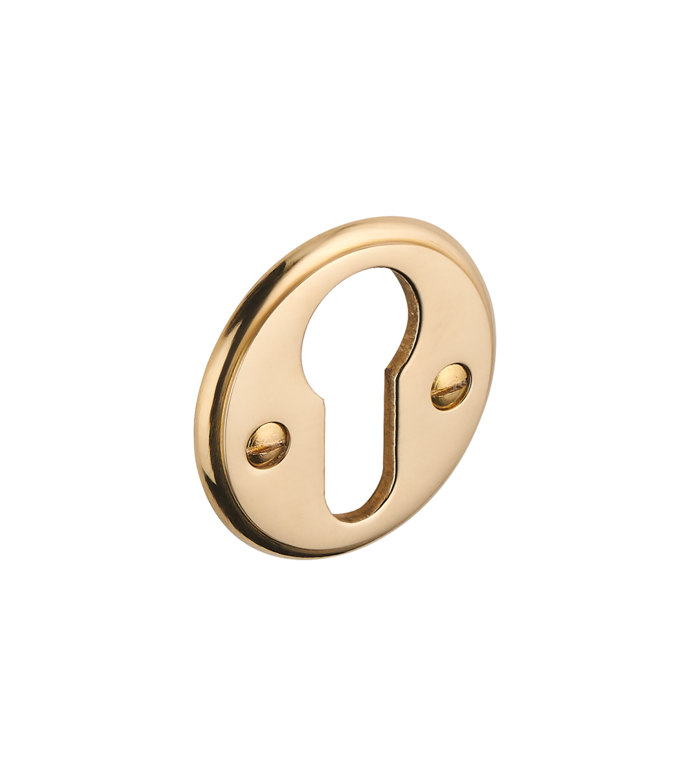 Rosace de porte à clef à barillet DCG E/16 -  poignée design