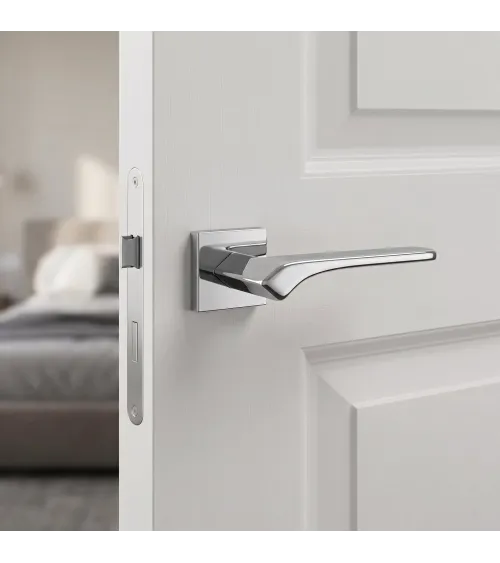 Poignée de porte STILE TUKA en aluminium or mat
