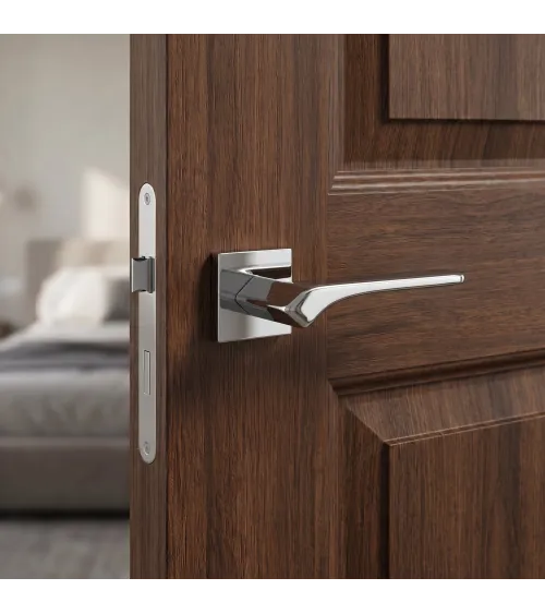 Poignée de porte STILE TUKA en aluminium or mat