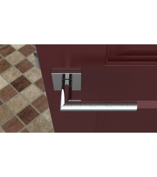 Poignée de porte chrome poli ARABIS poignée design