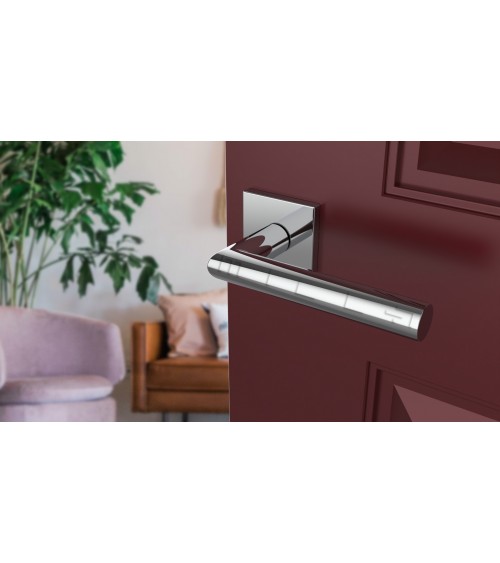 Poignée de porte chrome poli ARABIS poignée design