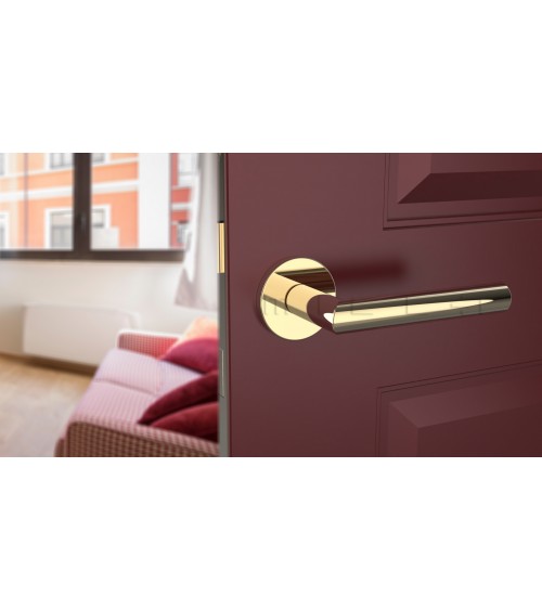 Poignée de porte couleur or poli ARABIS poignée design