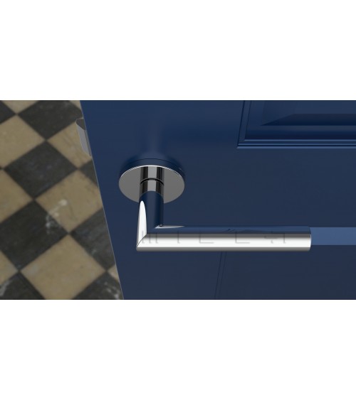 Poignée de porte couleur chrome poli ARABIS poignée design