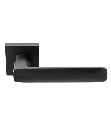 Poignée de porte Écir en zamak finition noire
