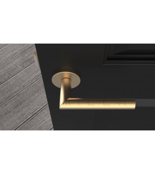 Poignée de porte couleur or mate ARABIS poignée design
