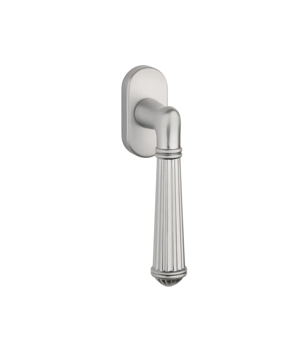 Poignée de fenêtre ARIDA en aluminium chrome satiné