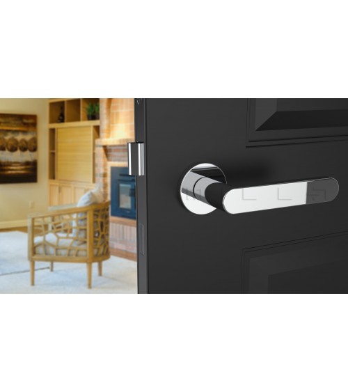 Poignée de porte chrome poli ALORA poignée design