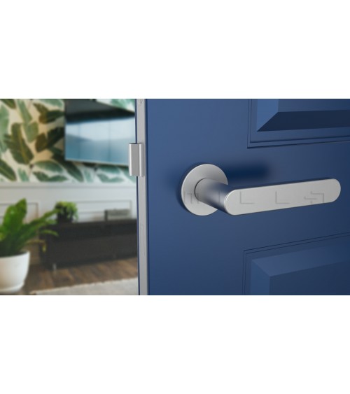 Poignée de porte chrome satiné ALORA poignée design