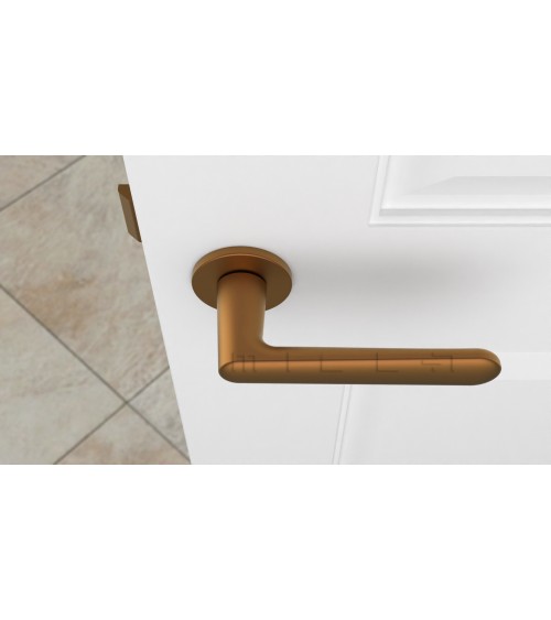 Poignée de porte cuivre ARIA poignée design