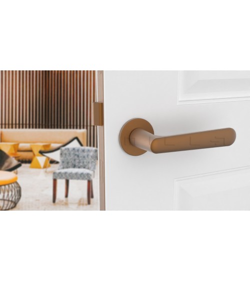 Poignée de porte cuivre ARIA poignée design