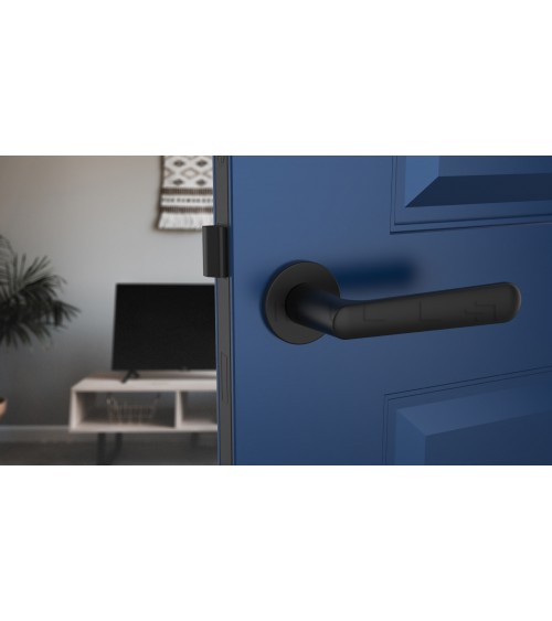 Poignée de porte noire mat ARIA poignée design