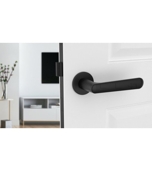 Poignée de porte noire mat ARIA poignée design