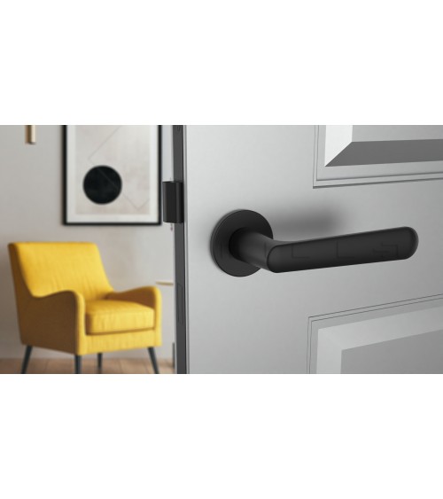 Poignée de porte noire mat ARIA poignée design