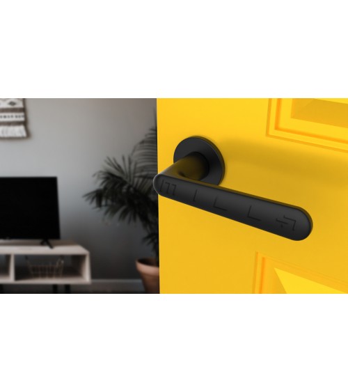 Poignée de porte noire mat ARIA poignée design