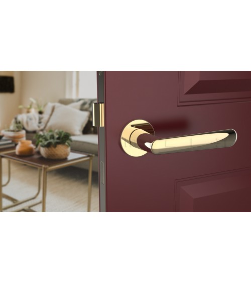 Poignée de porte or poli ARIA poignée design