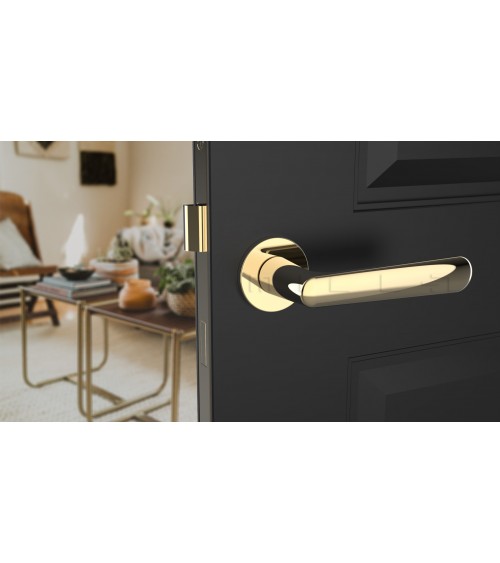 Poignée de porte or poli ARIA poignée design