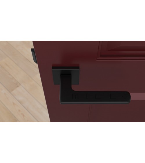Poignée de porte noire YUKA quincaillerie design