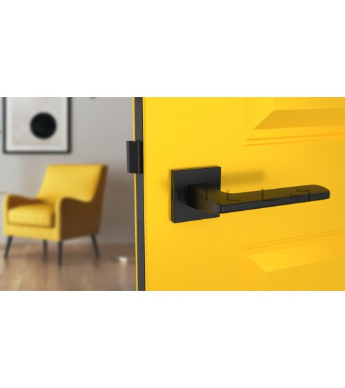 Poignée de porte noire YUKA quincaillerie design