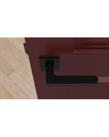 Poignée de porte moderne YUKA poignée design une de haut montée sur une porte