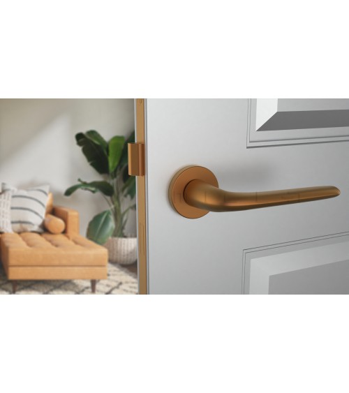 Poignée de porte Cuivre AZALIA poignée design