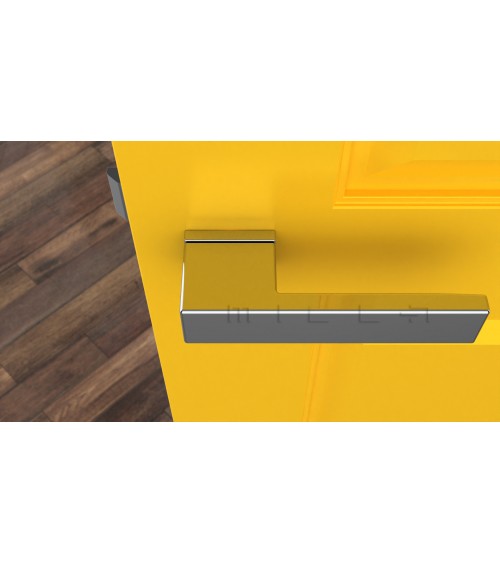 Poignée de porte chrome poli CARLINA poignée design