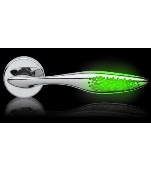 Poignée de porte lumineuse Morfeo R à clé L -  quincaillerie design