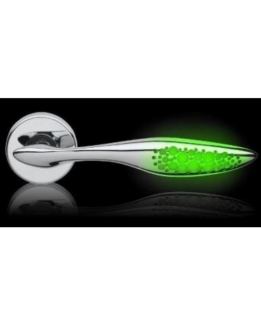 Poignée de porte qui brille Morfeo R à clé I -  quincaillerie design