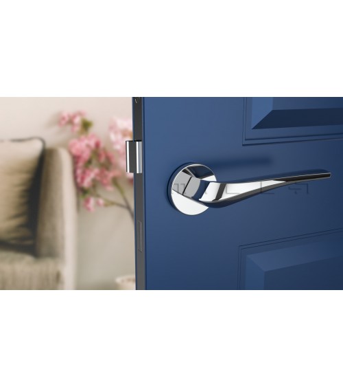 Poignée de porte chrome poli DALIA poignée design