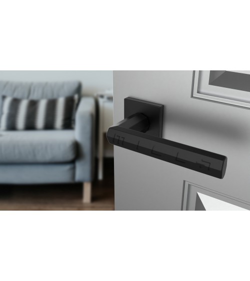 Poignée de porte noire FRESIA poignée design