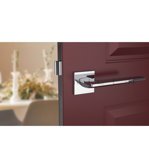 Poignée de porte chrome poli LUNARIA poignée design