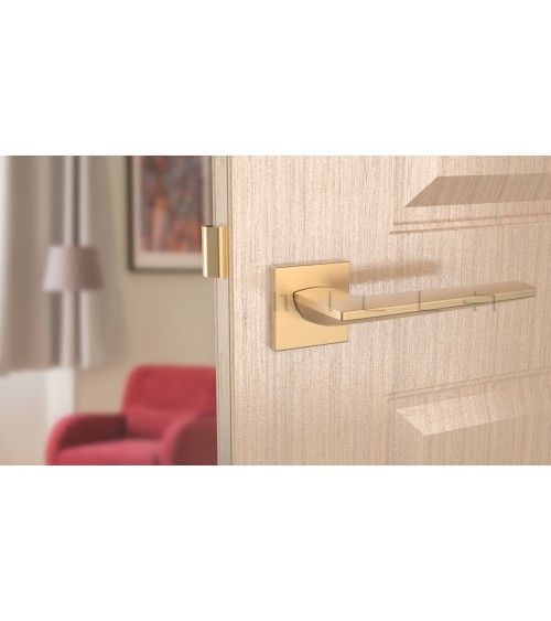 Poignée de porte or mate LUNARIA poignée design